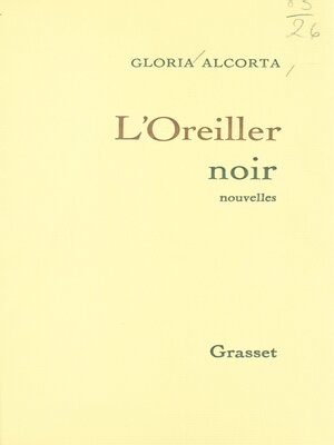 cover image of L'oreiller noir